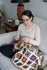 crocheting