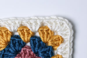 continuous join as you go granny square